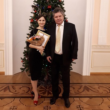 Екатерина Хомкина-Сафронова получила госпремию в сфере культуры и искусства